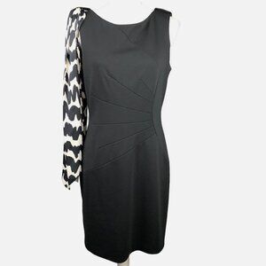 Tahari Arthur S Levine Sheath Dress with Scarf - Size 10
